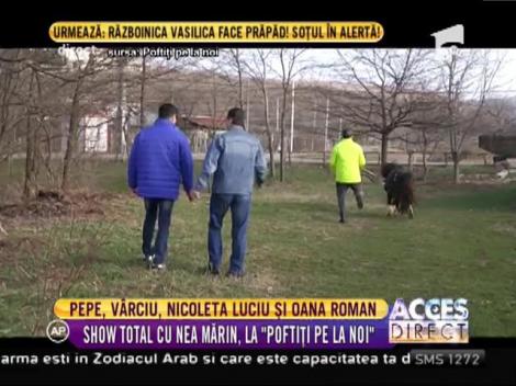Show total cu Nea Mărin, la "Poftiți pe la noi"! Pepe şi Liviu Vârciu au dat de greu