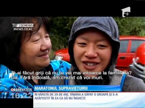 Lecţie de supravieţuire din partea unei maratoniste