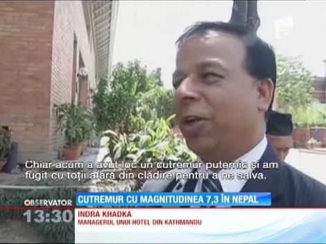 Un nou val seismic a lovit Nepalul