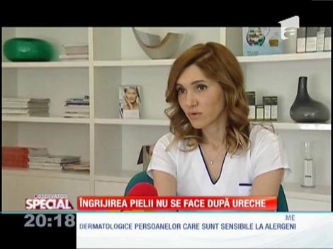 SPECIAL! &Icirc;ngrijirea pielii nu se face după ureche