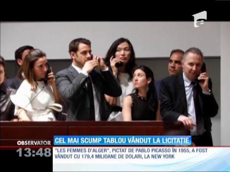 Cel mai scump tablou vândut la licitație