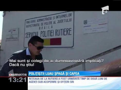 11 agenţi de la Poliţia Rutieră din Brăila, reținuți pentru 24 de ore