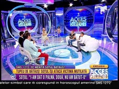 Oana şi bărbatul care a mutilat-o stau faţă în faţă!