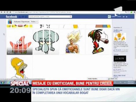 SPECIAL! Mesaje cu emoticoane, bune pentru creier