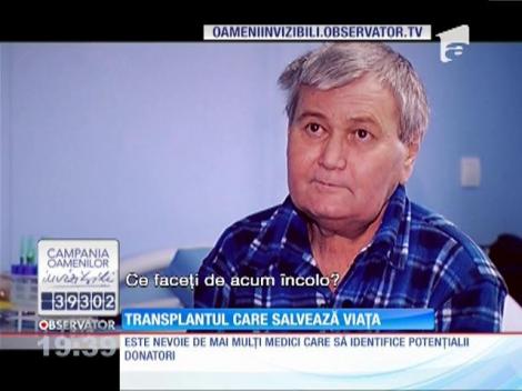 Transplantul care salvează viaţa