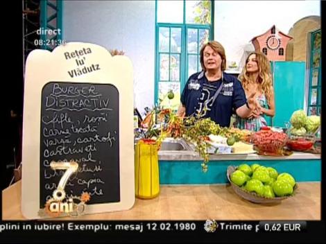 Rețeta lui Vlădutz: "Burger distractiv"