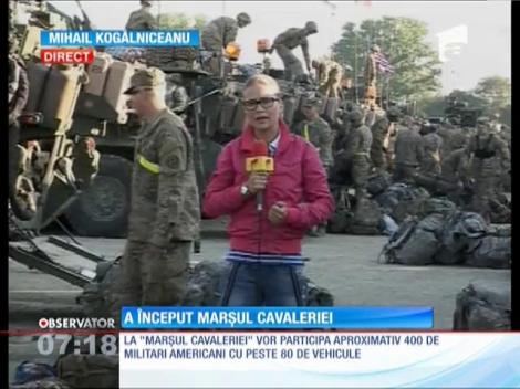 A început Marşul Cavaleriei!