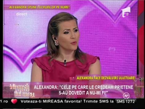 Alexandra, deranjată de afirmaţiile făcute de Cristi şi de Lăurica! Ce s-a întâmplat între aceştia