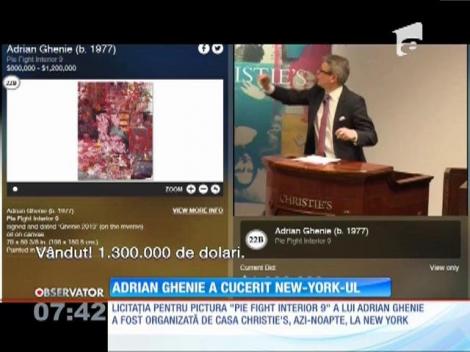 Adrian Ghenie a cucerit New York-ul