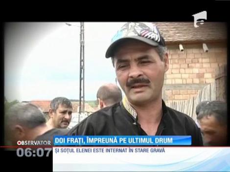 Daniel şi Elena, cei doi fraţi ucişi de un şofer beat, pe o şosea din Sibiu, au fost înmormântați