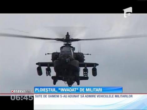 Ploieştiul a fost invadat de militarii americani