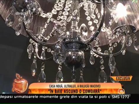 Super-casa Ralucăi Macovei: ”În baie ascund o comoară!”
