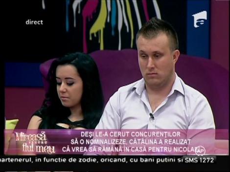 Cătălina şi Nicolae şi-au dat seama că se plac!