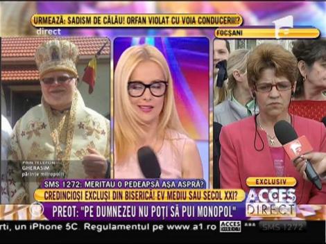 Simona Gherghe: "Am fost botezată acasă"