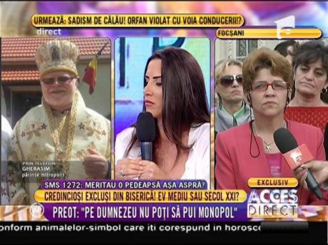 Părintele Gherasim Bratu: "Pe Dumnezeu nu poţi să pui monopol"