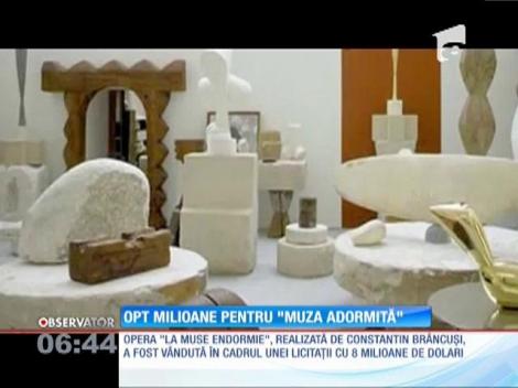Muza adormită - o sculptură semnată de Brâncuşi s-a vândut cu opt milioane de dolari