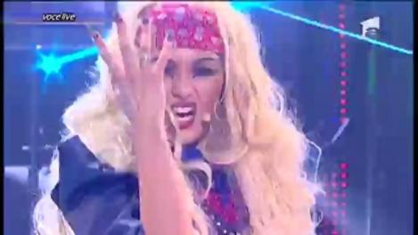 Alina Eremia se transformă în Lady Gaga - "Judas"