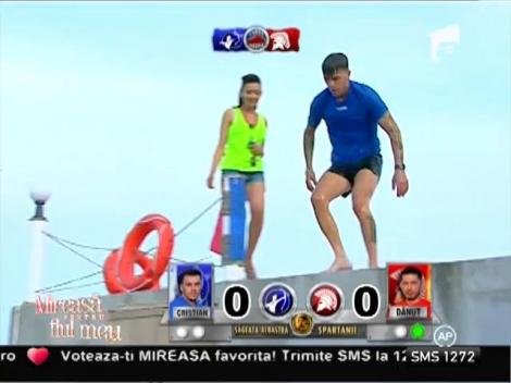 Olimpiada trupelor speciale! Cristian vs. Dănuţ