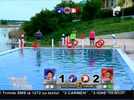 Olimpiada trupelor speciale! Cristiana vs. Simona