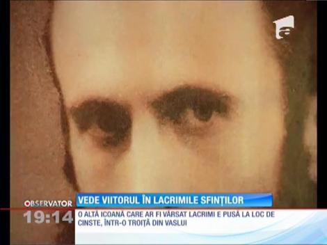 O nouă icoană a părintelului Arsenie Boca a plâns, în Argeş