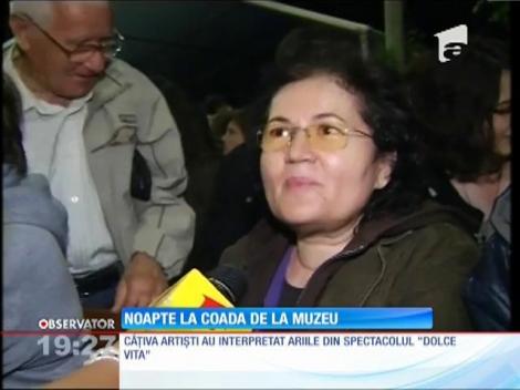 Cozi interminabile la Noaptea Muzeelor