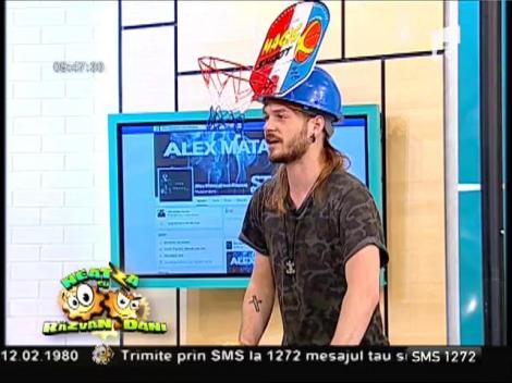 Provocare pentru Alex Maţaev: Să bage cât mai multe mingii în coş