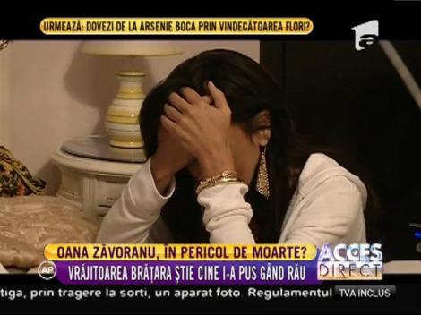 Oana Zăvoranu, avertizată că i se pregăteşte ceva foarte rău