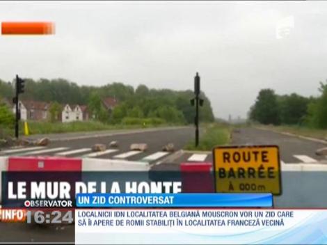 Belgienii vor să construiască un zid împotriva romilor