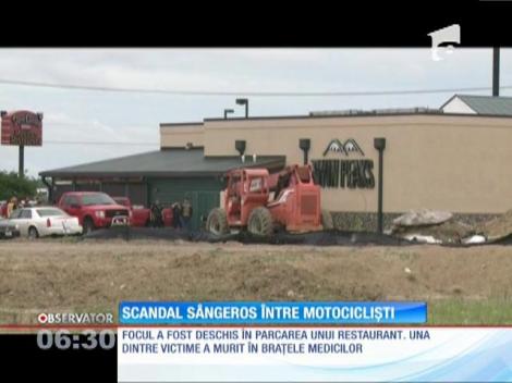 Scandal s&acirc;ngeros &icirc;ntre motociclişti