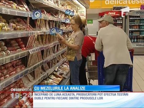Producătorii români de preparate din carne, cu salamul la analize