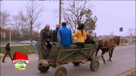 Margherita din Clejani, în căruță pe tocuri și cu geantă Chanel! Așa cevaaa...n-ai mai văzut