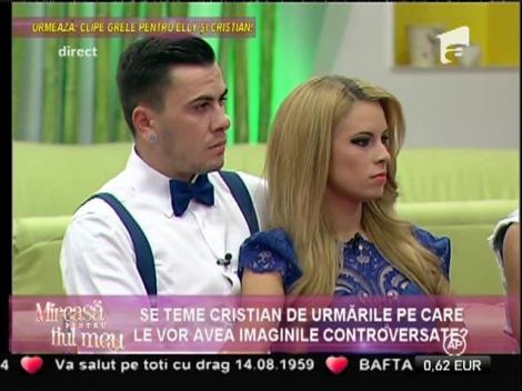 Elly şi Cristian ar fi încălcat regula 25. Totul s-ar fi întâmplat sub păturică!