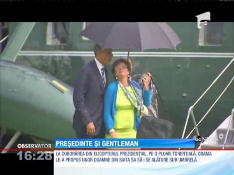 Obama, președinte și gentleman