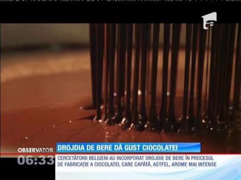 Drojdia de bere dă gust ciocolatei