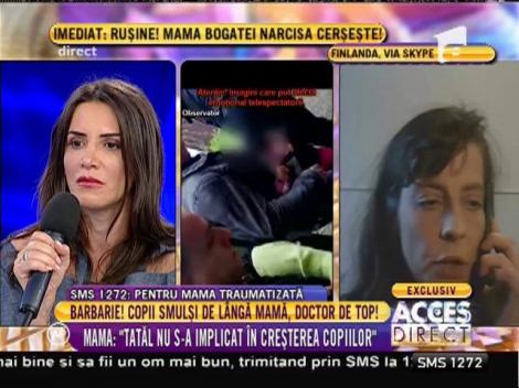 Românca lăsată fără copii în Finlanda: ”Tatăl nu s-a implicat în creșterea copiilor, el ne-a abuzat!”