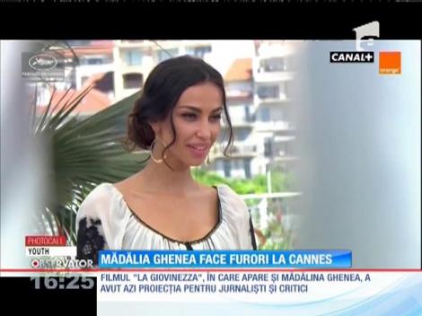 Mădălina Ghenea, în ie la Festivalul de Film de la Cannes