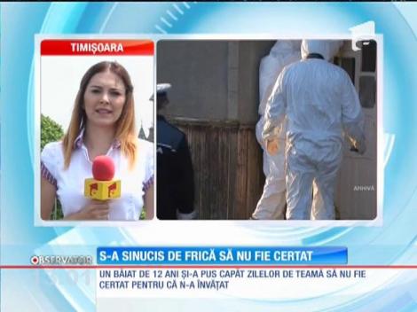 S-a sinucis de frică să nu fie certat