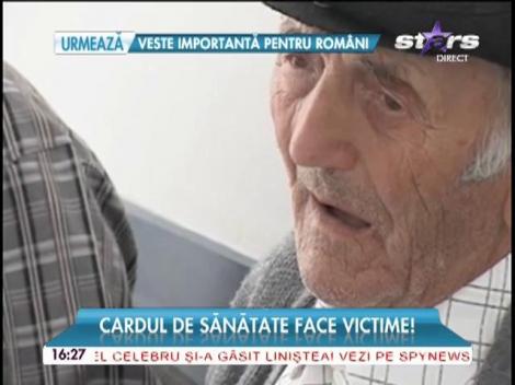 Cardul de sănătate umilește oameni! Un veterean de război a străbătut 50 de km pentru a-și putea lua pastilele