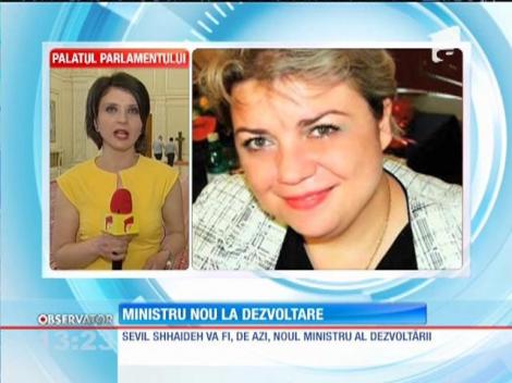 Ministru nou la dezvoltare