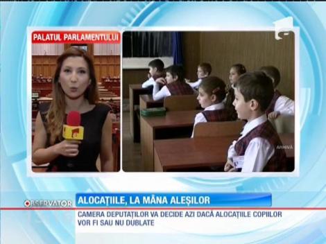 Alocaţiile, la mâna aleşilor