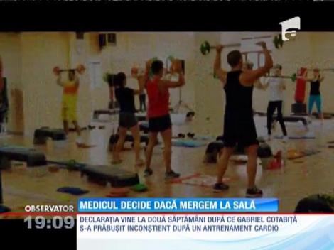 Acces în sala de fitness, doar cu recomandarea medicului