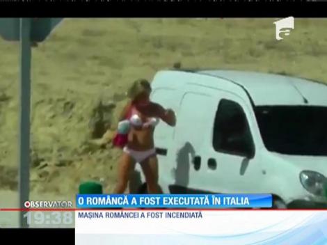 O româncă executată în Italia, cu trei focuri de armă!