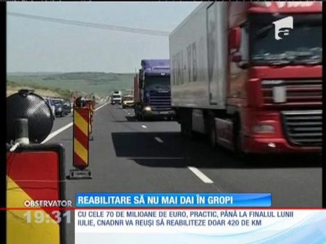 70 de milioane de euro pentru marea cârpeală a drumurilor