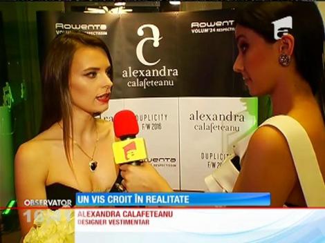 Alexandra Calafeteanu, un vis croit în realitate