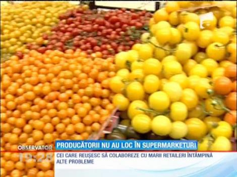 Producătorii români nu au loc în marile lanţuri de magazine