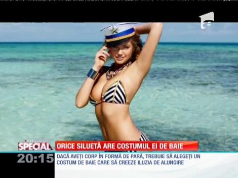 Special! Costumul de baie se alege în funcție de siluetă