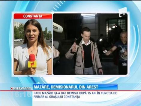 Radu Mazăre și-a dat demisia din funcția de primar