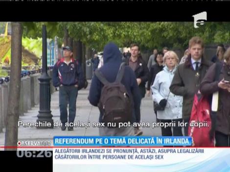 Irlanda: Referendum istoric privind casatoria intre persoane de acelaşi sex