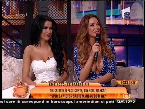 Daniela Crudu, într-o rochie de mireasă creată de Bianca Drăguşanu!