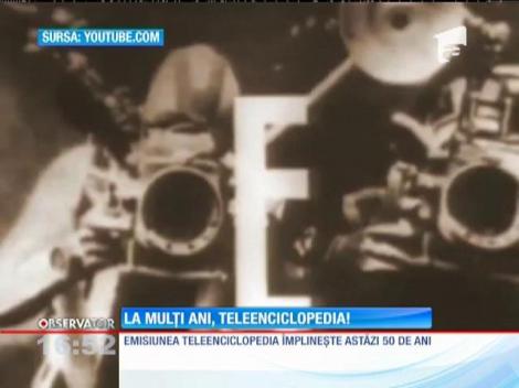 Teleenciclopedia, cea mai longevivă emisiune din România, împlineşte 50 de ani